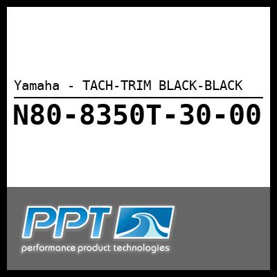 Yamaha - TACH-TRIM BLACK-BLACK