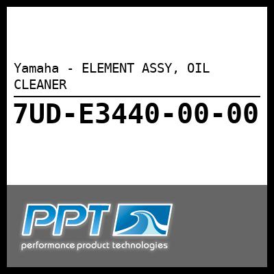 Yamaha - ELEMENT ASSY, OIL CLEANER