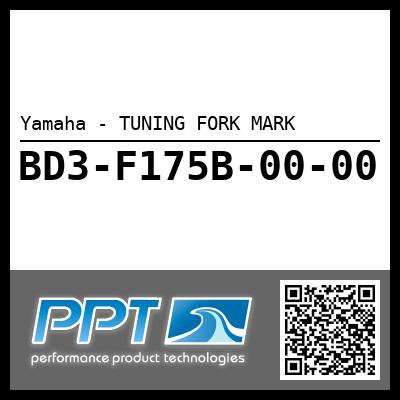 Yamaha - TUNING FORK MARK