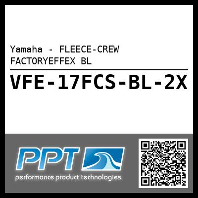Yamaha - FLEECE-CREW FACTORYEFFEX BL