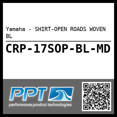 Yamaha - SHIRT-OPEN ROADS WOVEN BL
