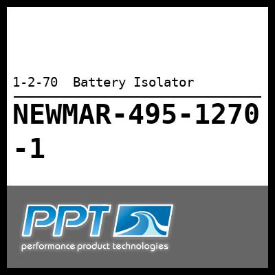 1-2-70 Battery Isolator 1-2-70 Battery Isolator