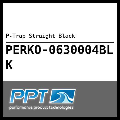 P-Trap Straight Black P-Trap Straight Black
