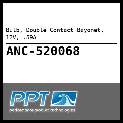 Bulb, Double Contact Bayonet, 12V, .59A