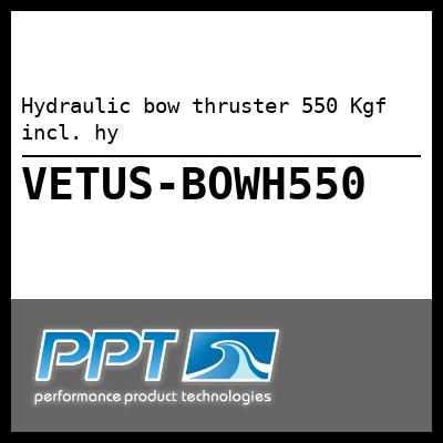 Hydraulic bow thruster 550 Kgf incl. hy