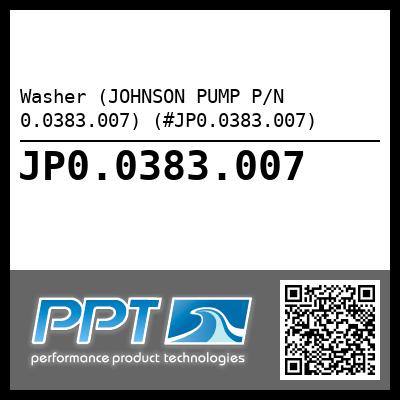 Washer (JOHNSON PUMP P/N 0.0383.007) (#JP0.0383.007)