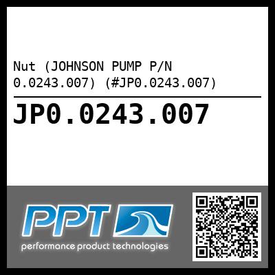 Nut (JOHNSON PUMP P/N 0.0243.007) (#JP0.0243.007)