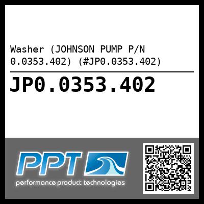 Washer (JOHNSON PUMP P/N 0.0353.402) (#JP0.0353.402)