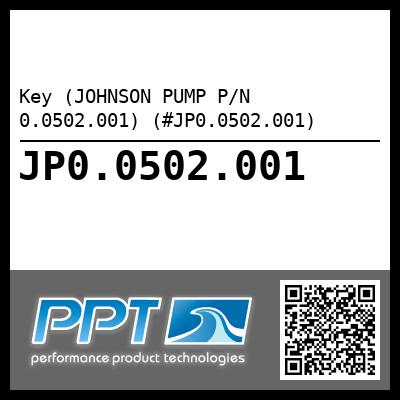 Key (JOHNSON PUMP P/N 0.0502.001) (#JP0.0502.001)