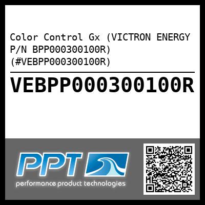 Color Control Gx (VICTRON ENERGY P/N BPP000300100R) (#VEBPP000300100R)
