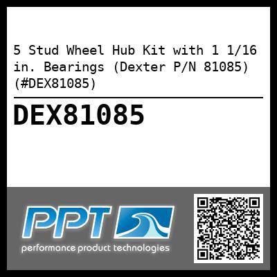 5 Stud Wheel Hub Kit with 1 1/16 in. Bearings (Dexter P/N 81085) (#DEX81085)