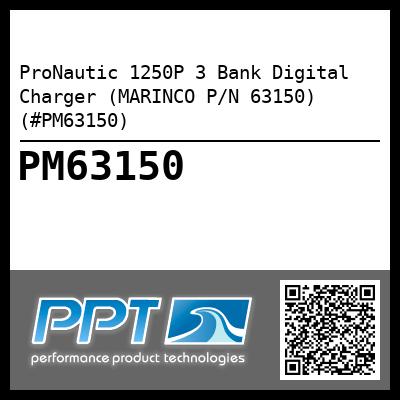 ProNautic 1250P 3 Bank Digital Charger (MARINCO P/N 63150) (#PM63150)