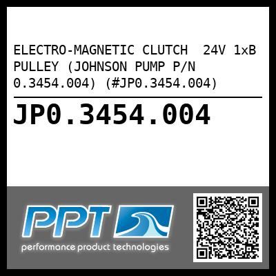 ELECTRO-MAGNETIC CLUTCH  24V 1xB PULLEY (JOHNSON PUMP P/N 0.3454.004) (#JP0.3454.004)