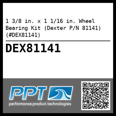 1 3/8 in. x 1 1/16 in. Wheel Bearing Kit (Dexter P/N 81141) (#DEX81141)