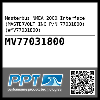 Masterbus NMEA 2000 Interface (MASTERVOLT INC P/N 77031800) (#MV77031800)