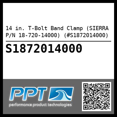 14 in. T-Bolt Band Clamp (SIERRA P/N 18-720-14000) (#S1872014000)