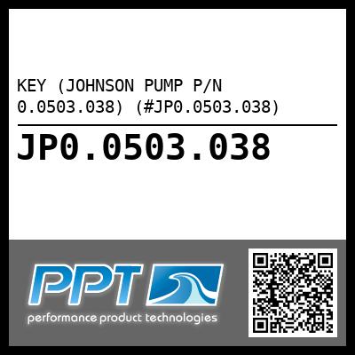 KEY (JOHNSON PUMP P/N 0.0503.038) (#JP0.0503.038)