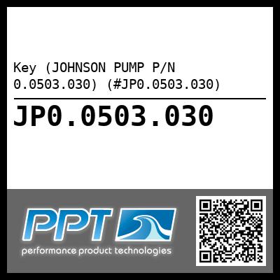 Key (JOHNSON PUMP P/N 0.0503.030) (#JP0.0503.030)