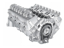 Engine - GM, 8.1L, V8, Stand Rot Engine - GM, 8.1L, V8, Stand Rot
