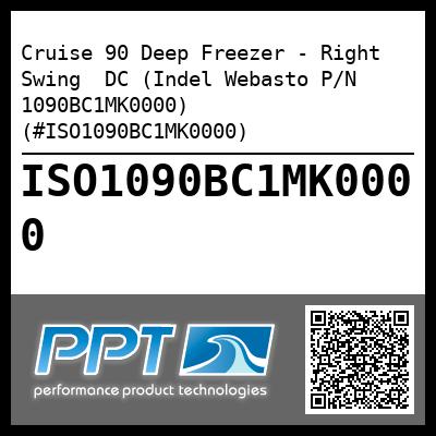 Cruise 90 Deep Freezer - Right Swing  DC (Indel Webasto P/N 1090BC1MK0000) (#ISO1090BC1MK0000)
