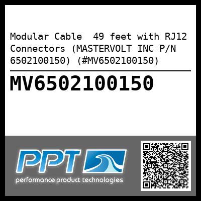 Modular Cable  49 feet with RJ12 Connectors (MASTERVOLT INC P/N 6502100150) (#MV6502100150)