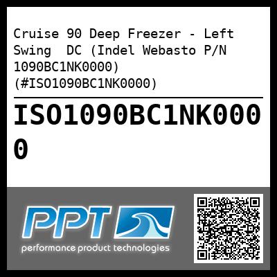 Cruise 90 Deep Freezer - Left Swing  DC (Indel Webasto P/N 1090BC1NK0000) (#ISO1090BC1NK0000)