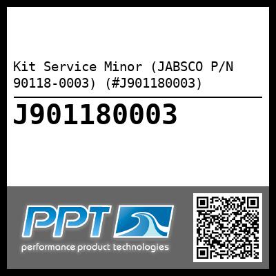 Kit Service Minor (JABSCO P/N 90118-0003) (#J901180003)