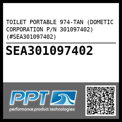 TOILET PORTABLE 974-TAN (DOMETIC CORPORATION P/N 301097402) (#SEA301097402)