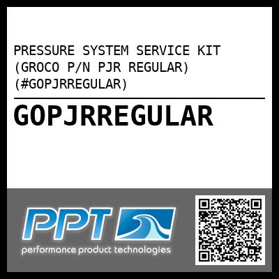 PRESSURE SYSTEM SERVICE KIT (GROCO P/N PJR REGULAR) (#GOPJRREGULAR)