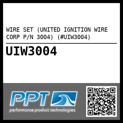 WIRE SET (UNITED IGNITION WIRE CORP P/N 3004) (#UIW3004)