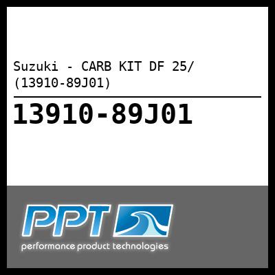 Suzuki - CARB KIT DF 25/ (13910-89J01) Suzuki - CARB KIT DF 25/ (13910-89J01)