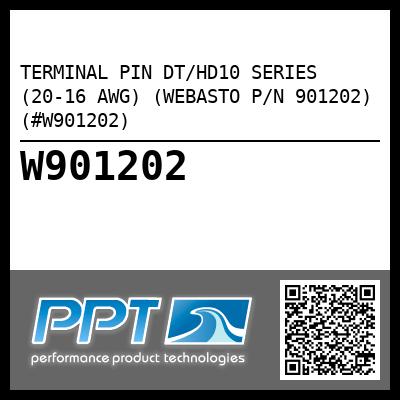 TERMINAL PIN DT/HD10 SERIES (20-16 AWG) (WEBASTO P/N 901202) (#W901202)