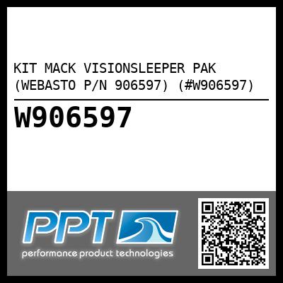KIT MACK VISIONSLEEPER PAK (WEBASTO P/N 906597) (#W906597)
