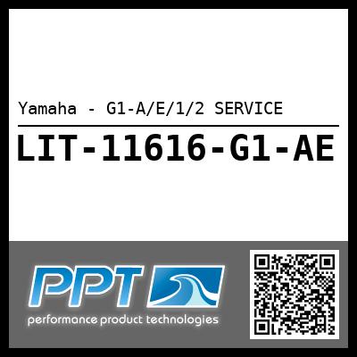 Yamaha - G1-A/E/1/2 SERVICE