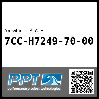 Yamaha - PLATE