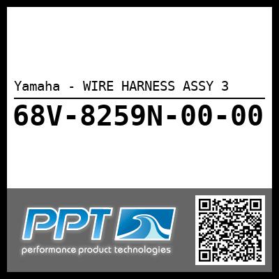 Yamaha - WIRE HARNESS ASSY 3