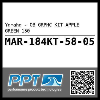 Yamaha - OB GRPHC KIT APPLE GREEN 150