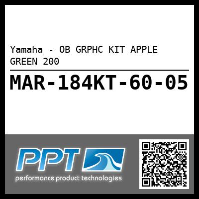 Yamaha - OB GRPHC KIT APPLE GREEN 200