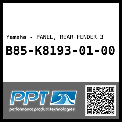 Yamaha - PANEL, REAR FENDER 3