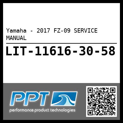 Yamaha - 2017 FZ-09 SERVICE MANUAL