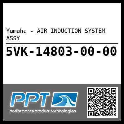 Yamaha - AIR INDUCTION SYSTEM ASSY