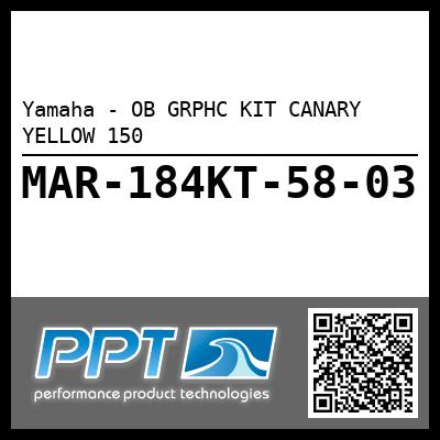 Yamaha - OB GRPHC KIT CANARY YELLOW 150