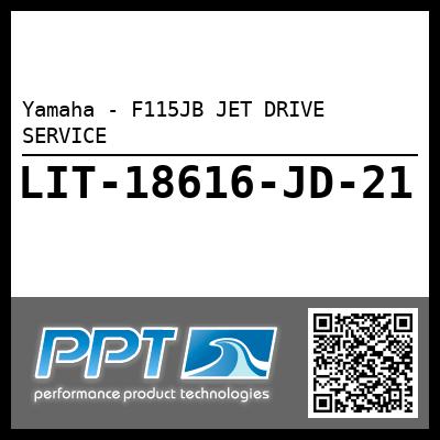 Yamaha - F115JB JET DRIVE SERVICE