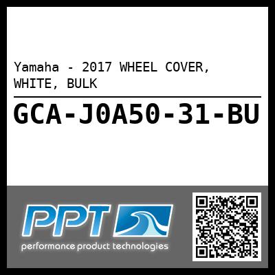 Yamaha - 2017 WHEEL COVER, WHITE, BULK