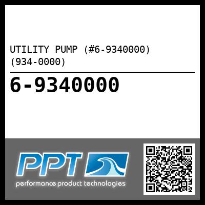 UTILITY PUMP (#6-9340000) (934-0000) - Click Here to See Product Details