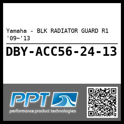 Yamaha - BLK RADIATOR GUARD R1 '09~'13