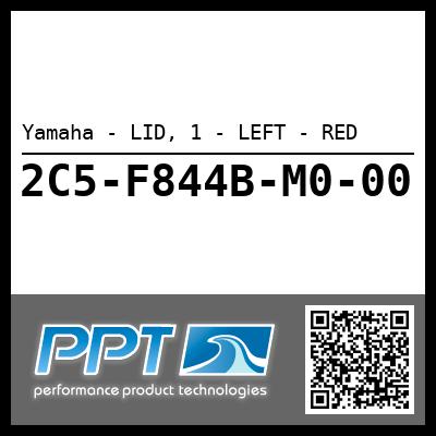 Yamaha - LID, 1 - LEFT - RED