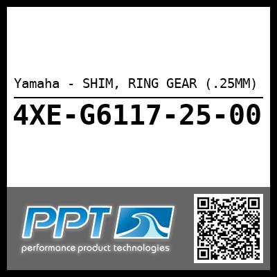 Yamaha - SHIM, RING GEAR (.25MM)