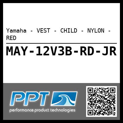 Yamaha - VEST - CHILD - NYLON - RED