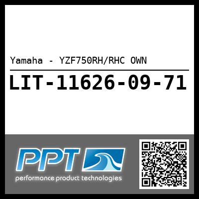 Yamaha - YZF750RH/RHC OWN